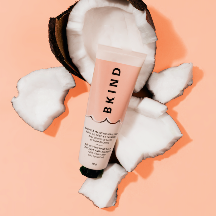 Coconut and lavender hand balm