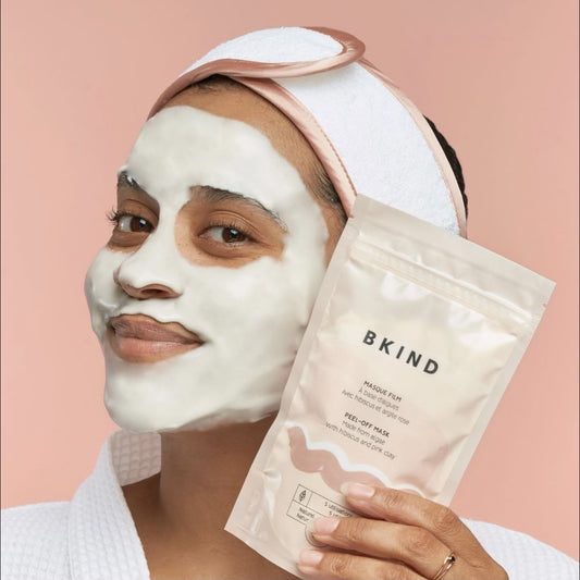 Algae Peel-off Mask - Hibiscus and Pink clay - BKIND